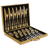 Conjunto de 24 peças de Luxo com Maleta Aveludada - Kelly & Casa