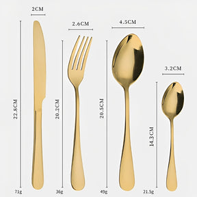 Conjunto de 24 peças de Luxo com Maleta Aveludada - Kelly & Casa